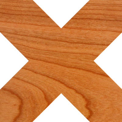 Cherry wood is always premium, nice and warm.